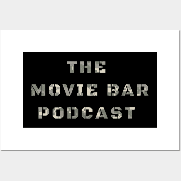 THE MOVIE BAR LOGO (ACU) Wall Art by THE MOVIE BAR PODCAST